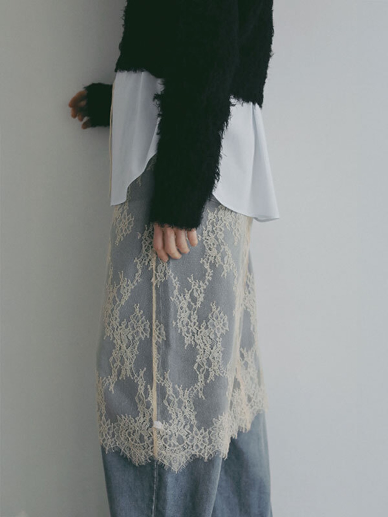 ETRE TOKYO スカラレーススカート