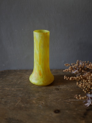 ミモザカラー フラワーベース 花器 花瓶 フランスアンティーク ブロカントのある暮らし