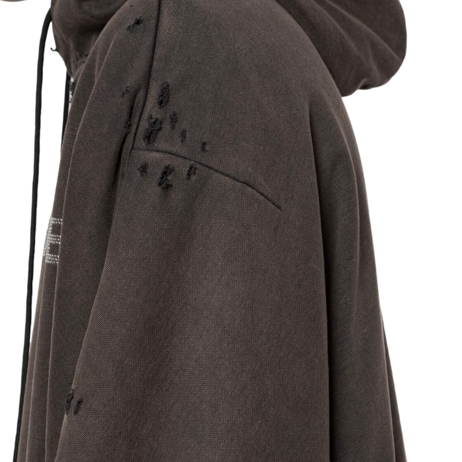 ARNODEFRANCE】MEGA HOODIE 'ARNODEFRANCE STUDS'(BLACK) | AYIN