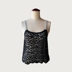総レース デザイン キャミベスト｜ホワイト｜サムネイル11