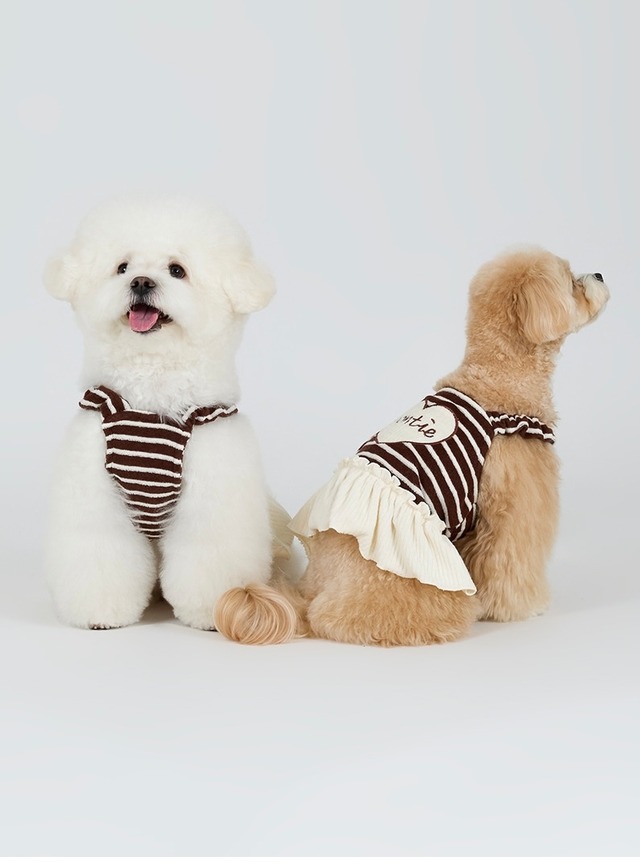 【送料無料期間】お洋服全体に伸縮性があり快適ウェア(BROWN)