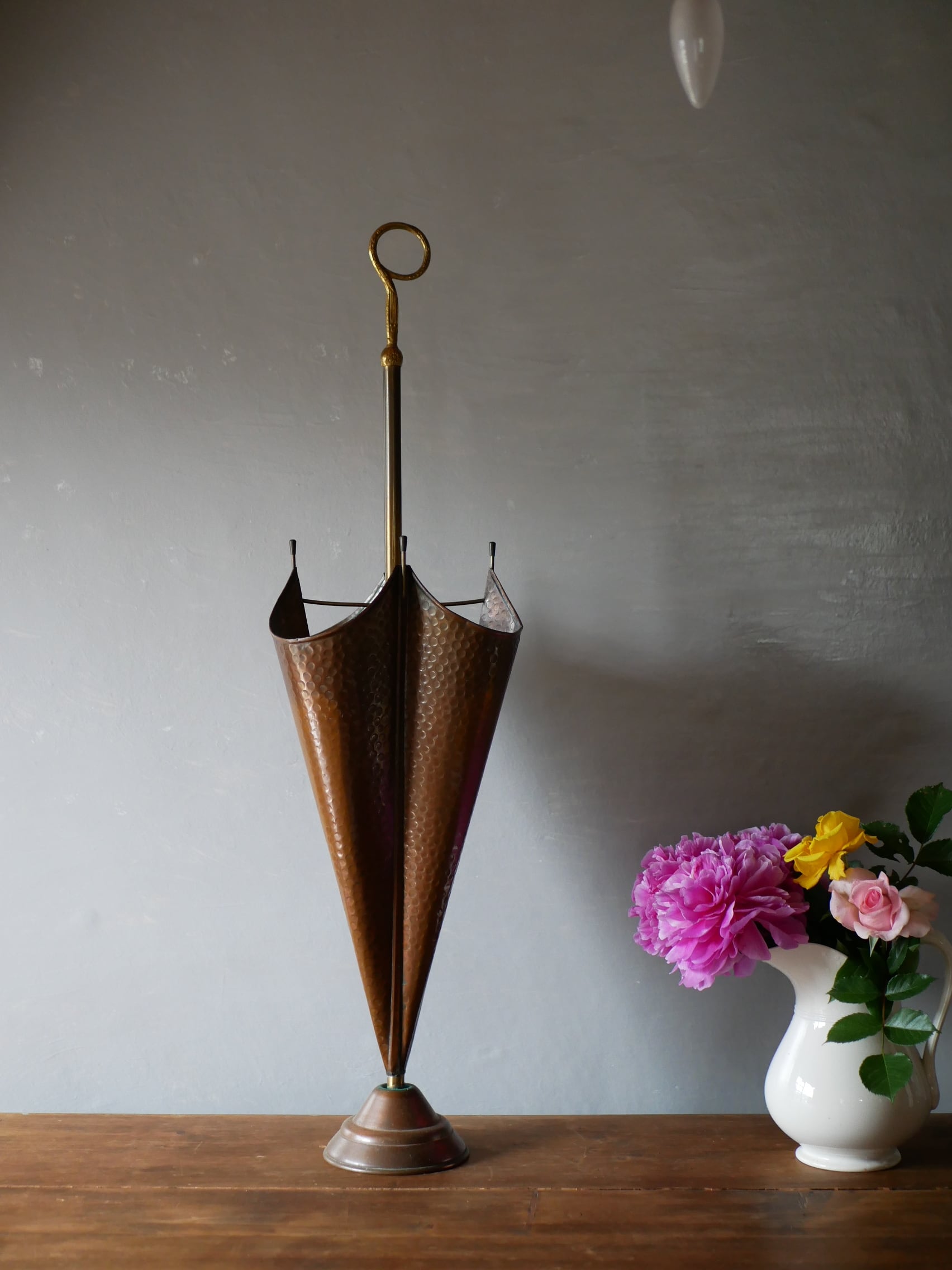 銅製 傘立て フラワーポット フランス アンティーク 銅製 傘立て フラワーポット フランス アンティークの通販 by ロバート