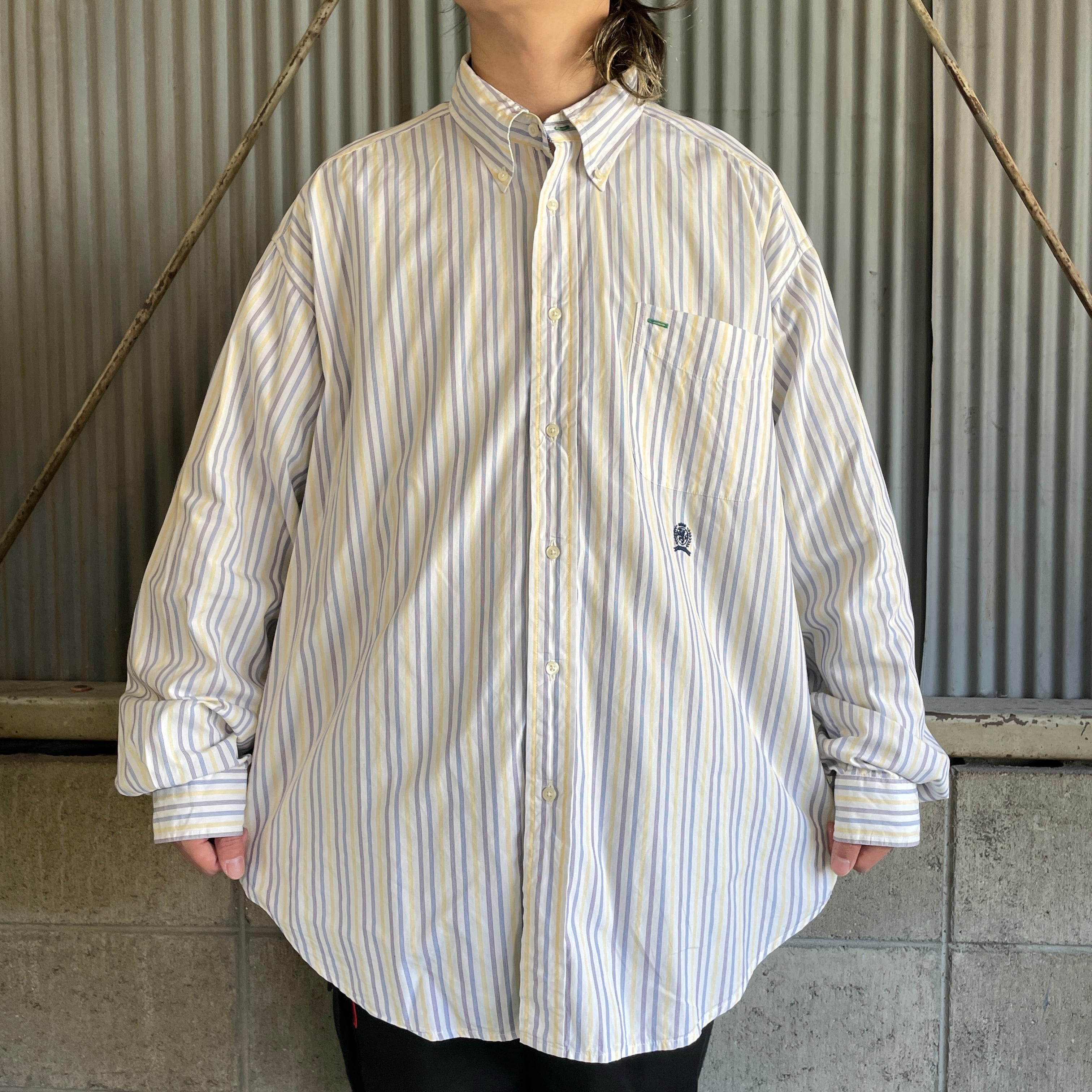 ビッグサイズ 90年代 TOMMY HILFIGER トミーヒルフィガー 長袖