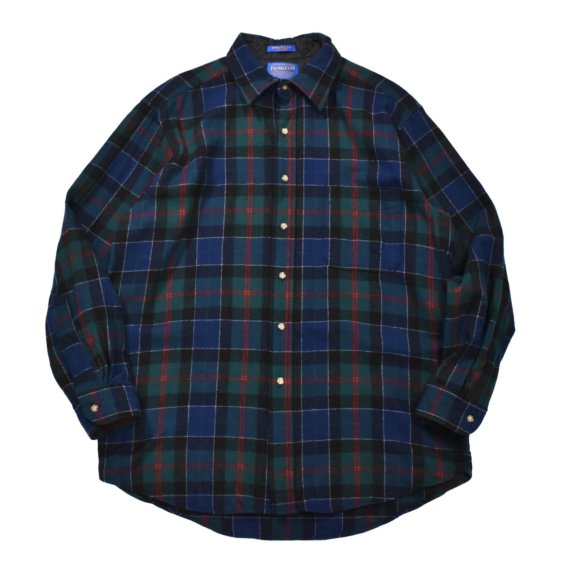 80s Five Brother Flannel Shirt 青黒 USA製 | PAY ID