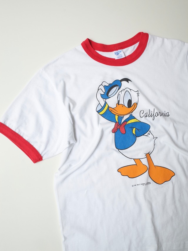 90s Donald duck ringer tee