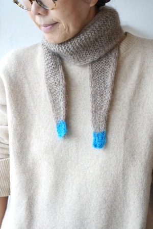 モヘヤミニマフラー