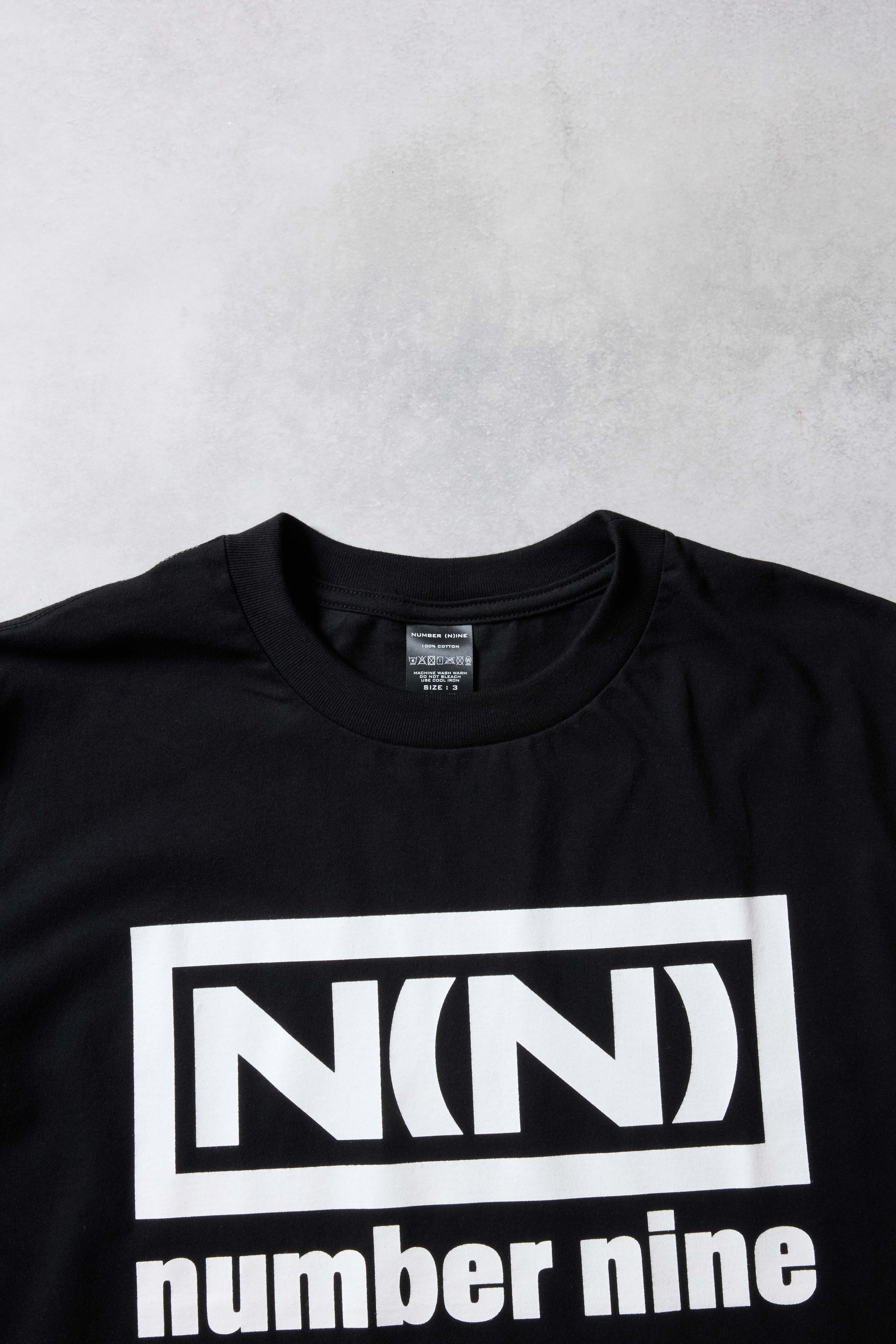 ストック分】NUMBER(N)INE x DEVILOCK / N(N) BOX LOGO & DAIMLER TEE
