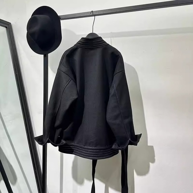 ベルトデザインオーバーサイズ ジャケット 1color MOJ0312