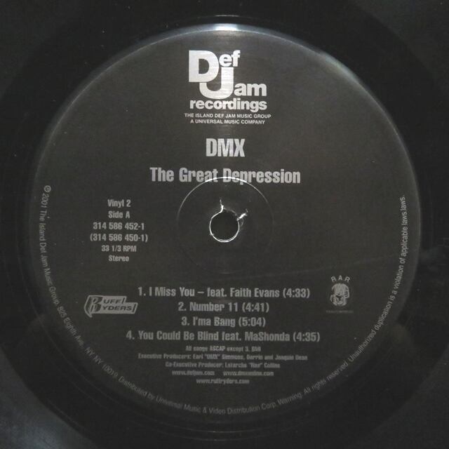 DMX / The Great Depression [314 586 450-1] - 画像5