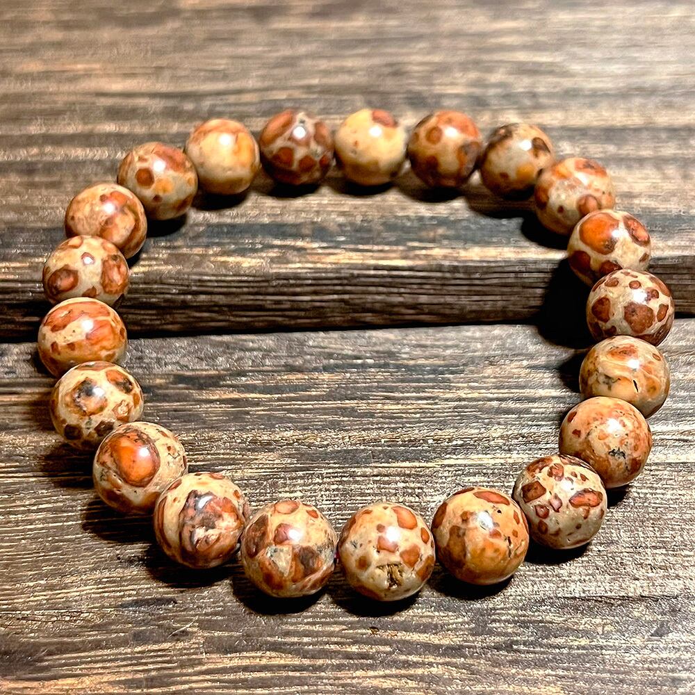 採掘禁止になり超希少!【限定入荷】龍宮舎利 ブレスレット ② 10㎜ タイ産 17㎝ サイズ変更可能