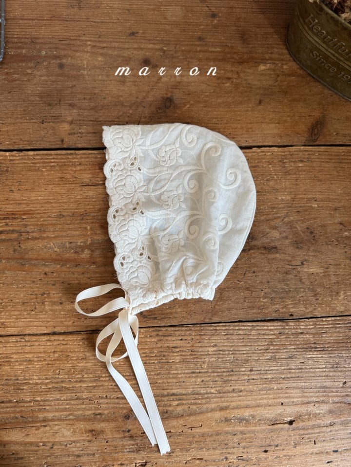 〖 即納 〗2025 秋新作 MARRON マロン ローズボネット