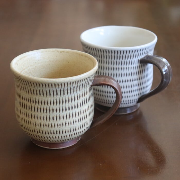 益子焼 健一窯 デミタス カップ＆ソーサー Mashiko-yaki Demitasse