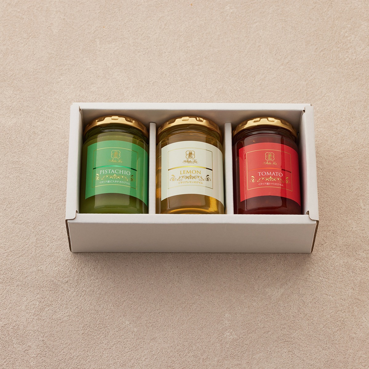ジャム ギフトセット（各1個ずつ。ギフトボックス入り） ホテル イタリア軒公式オンラインショップ