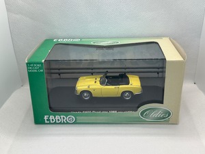 【エブロ】 1/43  ホンダ S800 (黄色) 買取品