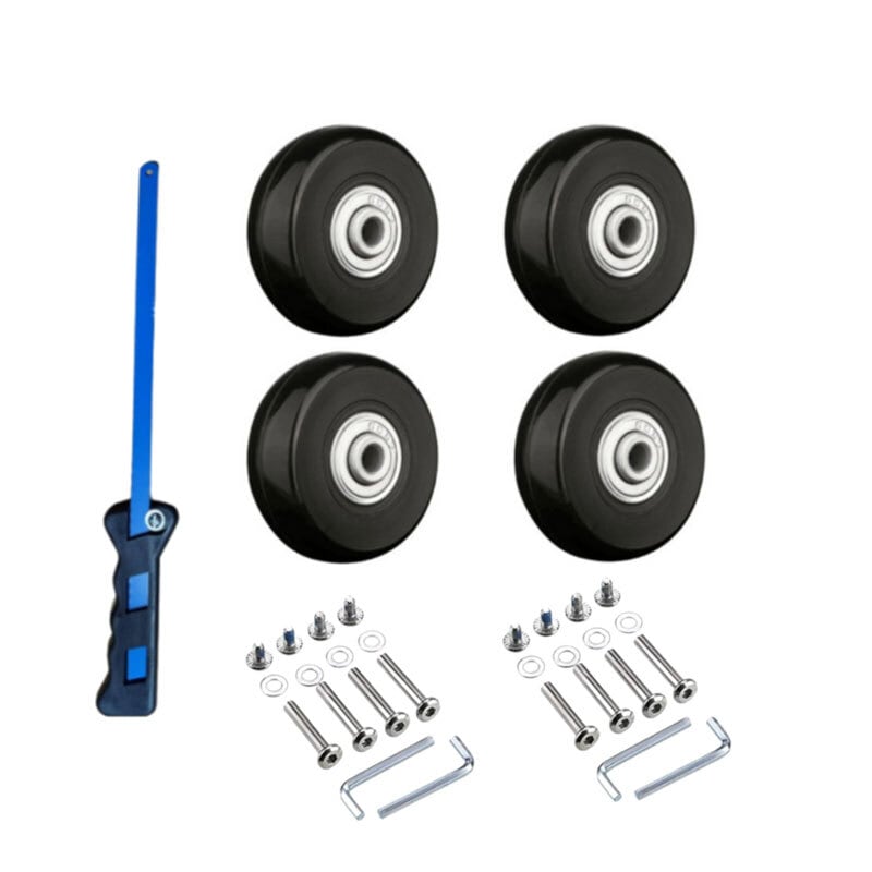 【中古】キャスターホイールSET※交渉中の為即購入はお控え下さい(10/12) Amazon.co.jp: ASUNTOM 4輪静音シリーズキャスター タイヤキット