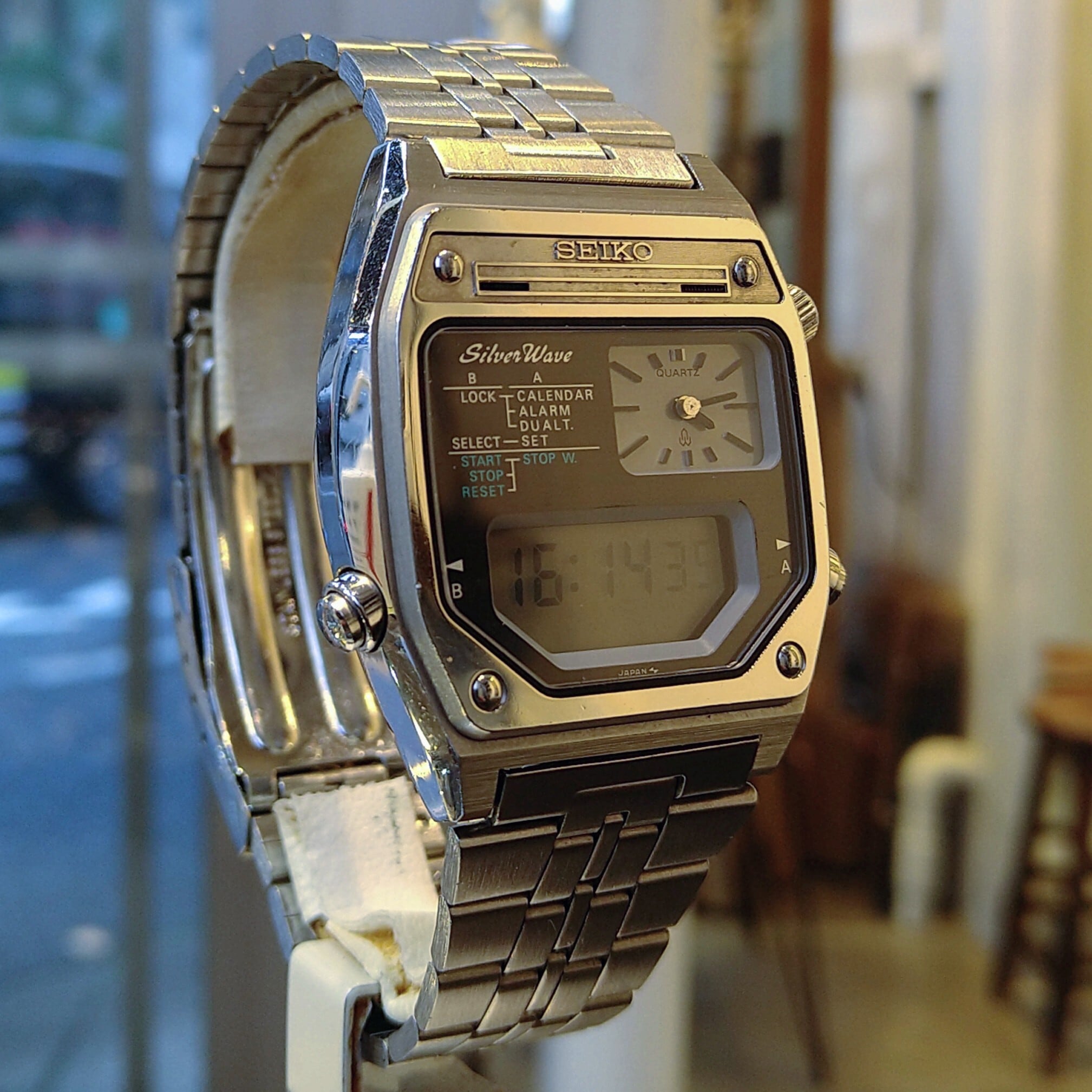 SEIKO HYBRID-SP SILVER-WAVE | watchshop L SEIKO HYBRID-SP SILVER-WAVE | watchshop L