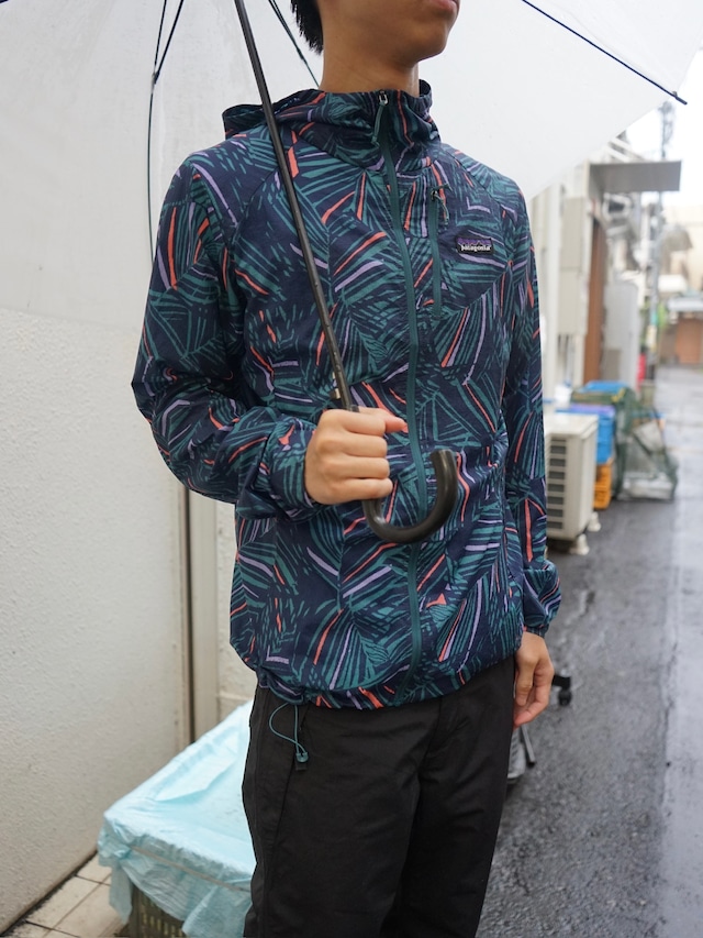 Patagonia Abstract Geometric All Over Print Hooded Full Zip Jacket