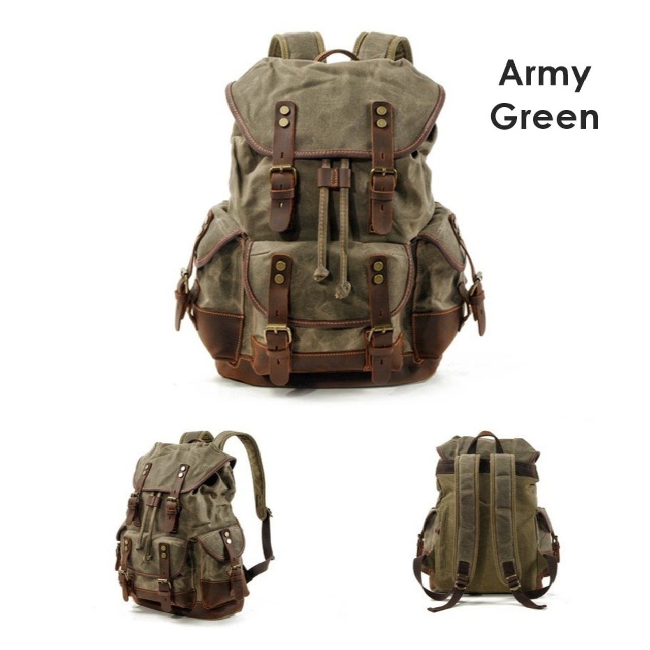 Retro Canvas Large Backpack / レトロ キャンバス ラージ バックパック