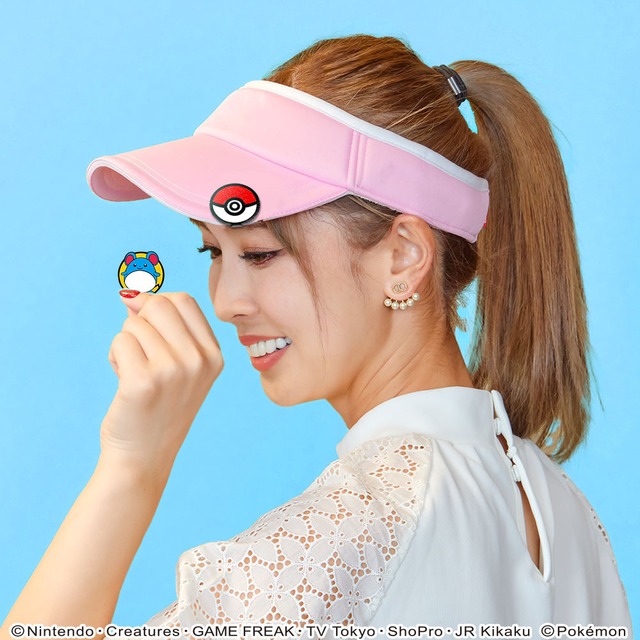 ポケモン ゴルフマーカーBIGサイズ（マリル） マグネット クリップ式　ライセンス商品
