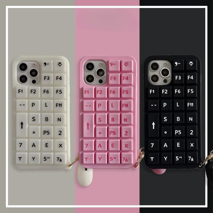 スマホケース レディース iPhoneケース スマホカバー 携帯カバー 携帯ケース ストラップ アクセサリー ストラップ付 スクエア型 四角 かわいい 大人可愛い カジュアル おしゃれ お洒落 送料無料 キュート ユニーク 韓国 韓国系 普段使い 楽ちん ギフト プレゼント ファッション トレンド 流行 学生 通学 デート お出かけ 女子会 休日 ホワイト 白 ブラック 黒 ピンク 春 夏 秋 冬 オールシーズン 10代 20代