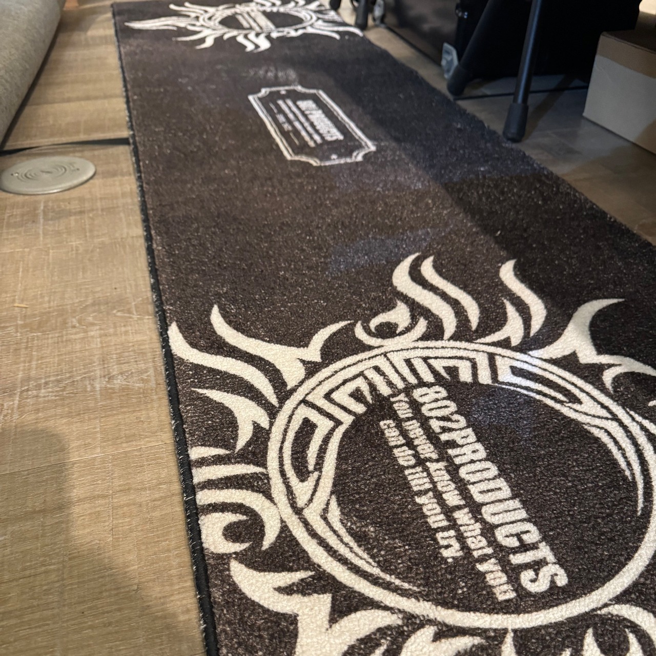 802PRODUCTS TRIBAL SUN アクセントラグ 46×180cm コットサイドラグ 