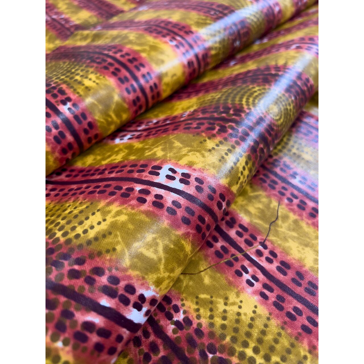 アフリカプリント布 23-12 在庫5