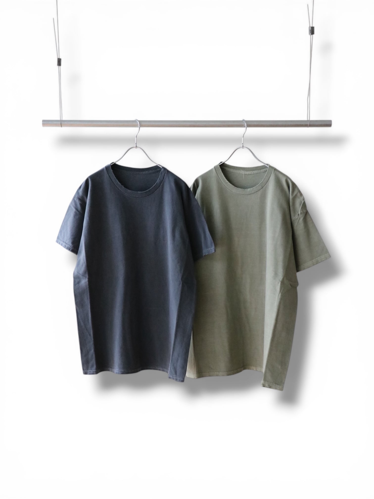 Ancellm -EMBROIDERY T-SHIRT- / ANC-CT167 / アンセルム エンブロイダリー Tシャツ