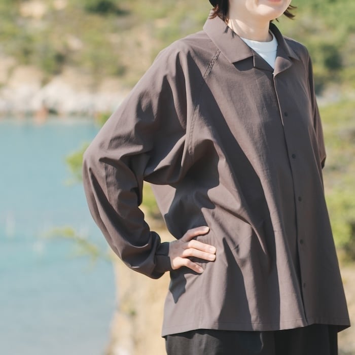 カイキンシャツ ダークチョコ（dark chocolate) | 一二の用品店