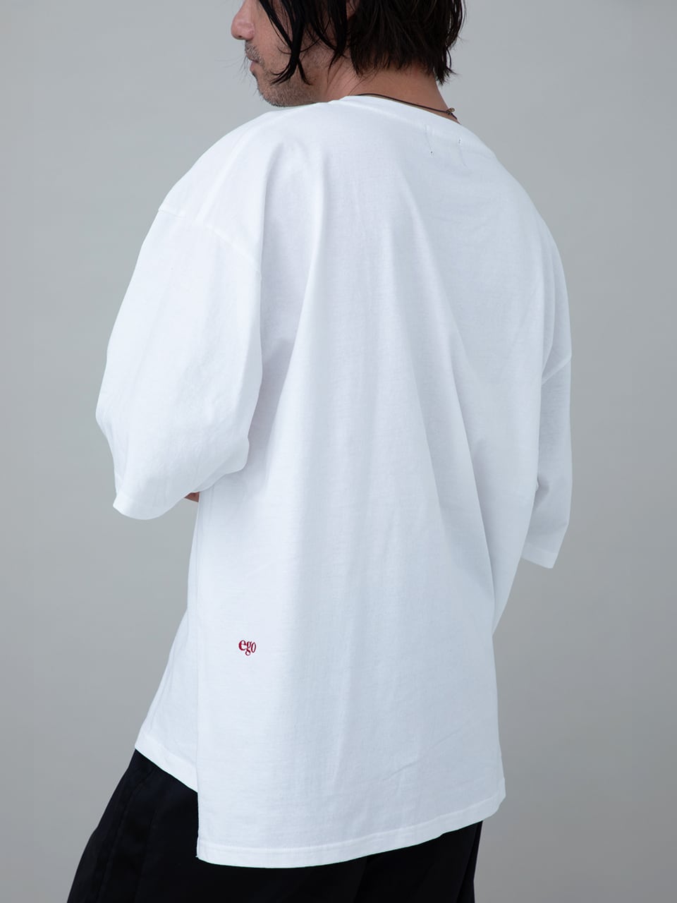 EGO TRIPPING (エゴトリッピング) PRINTTEE-A Tシャツ / WHITE 666606