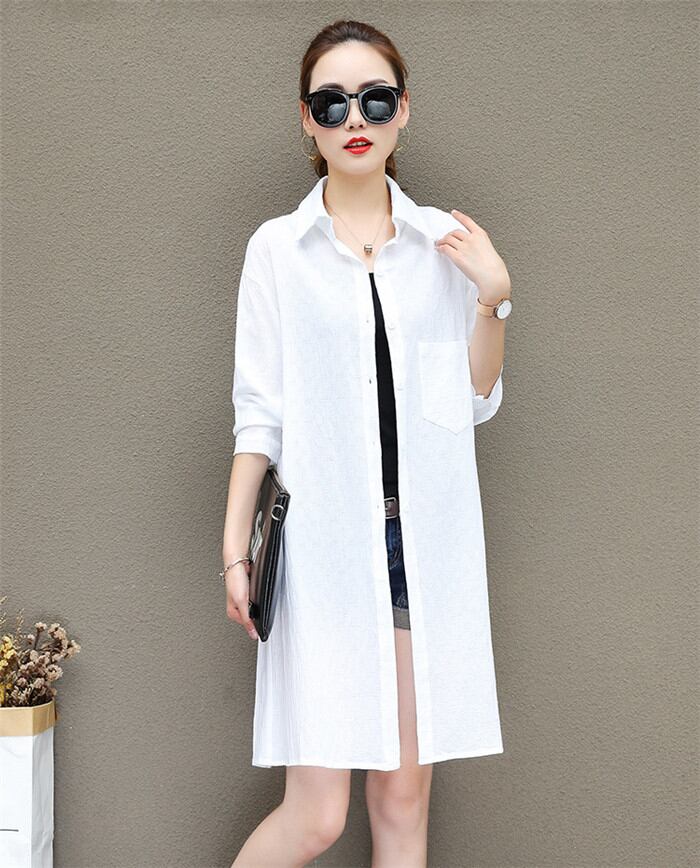 Newタイプついに入荷! 夏新 綿 浜辺 日焼け止め衣類 薄いセクション カーディガン コート