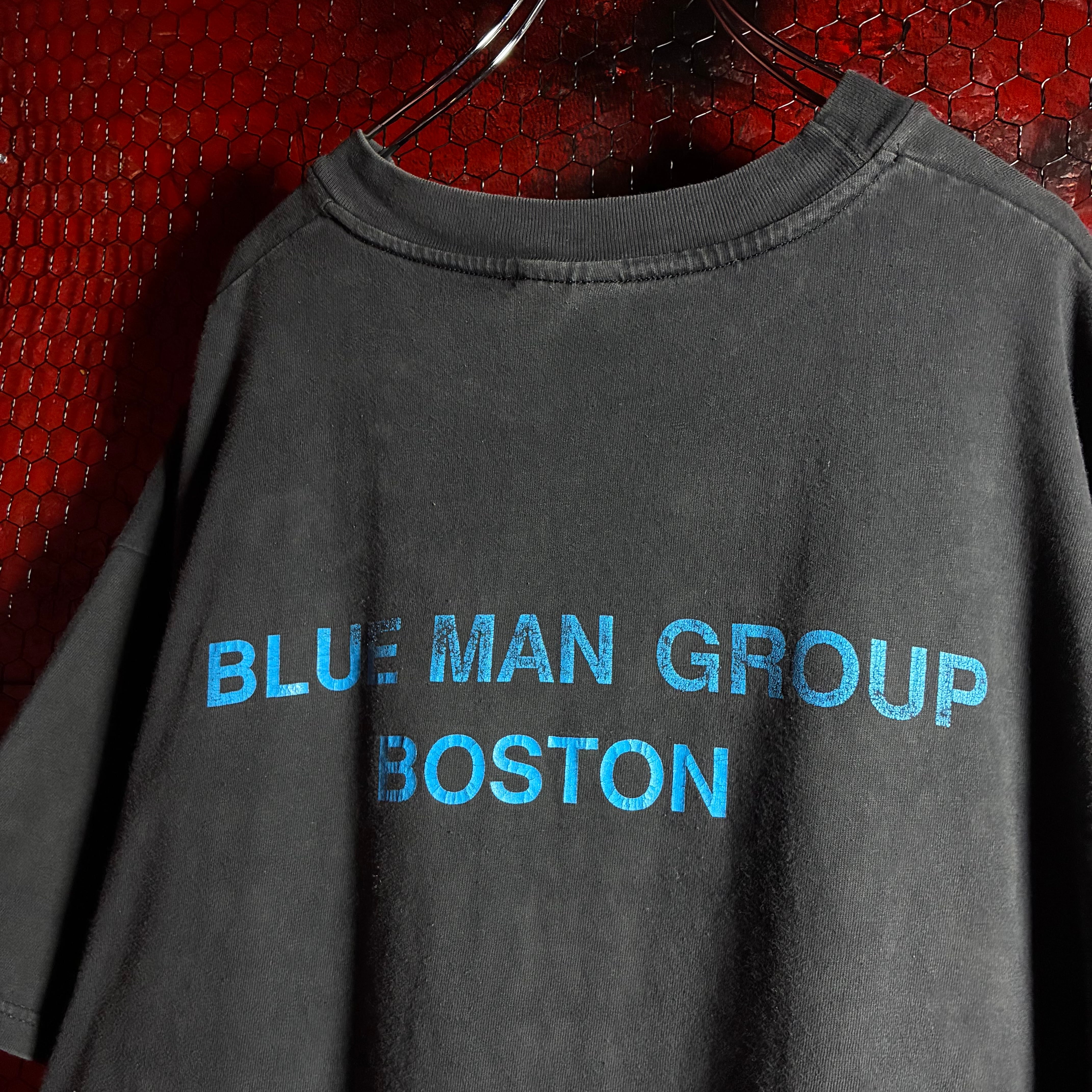 00s Hanes BLUE MAN GROUP ミュージックTシャツ ブルーマン | 古着屋
