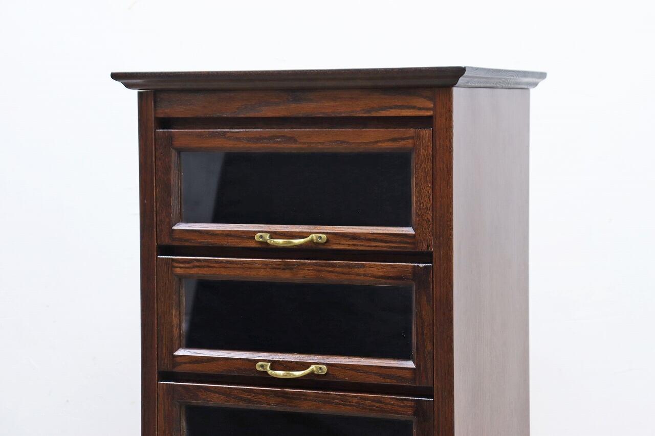 クラシカル オーク材 ドロワー チェスト シャツケース 収納