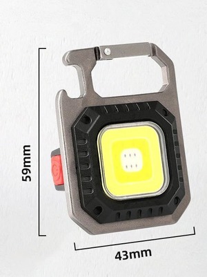 多機能 ミニ懐中電灯 強力な磁気吸収 ポータブル 高輝度 キャンプ 7モード照明 軽量 栓抜き アウトドア 急速充電 w5130