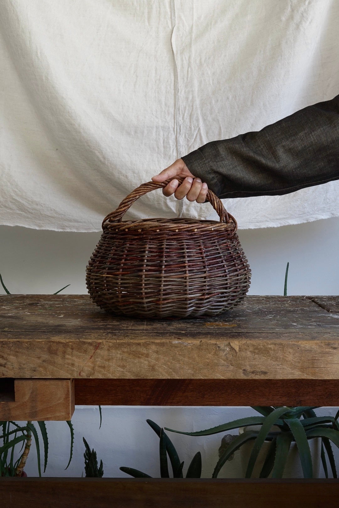 YVES ANDRIEUX - WICKER BASKET MEDIUM