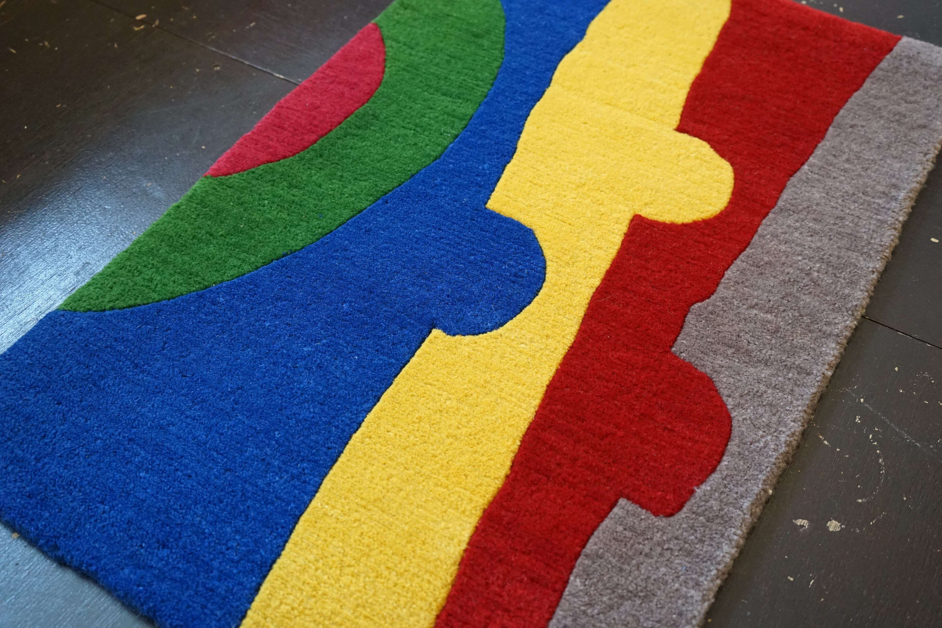 SPECIAL PRICE】YOKOMAT ametsubu_DOORMAT / 手紡ぎウール 玄関マット