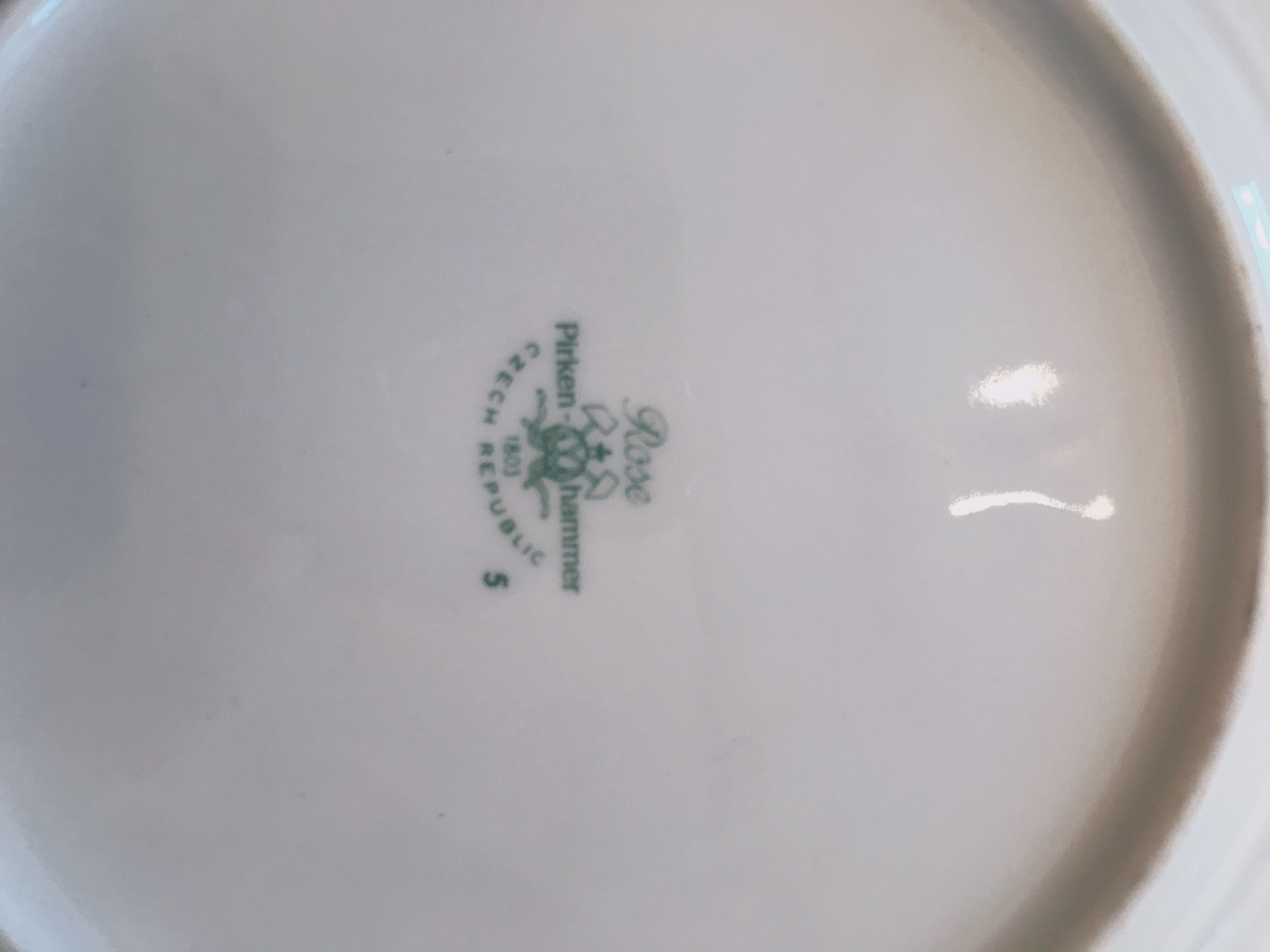 チェコ1803年ピルケンパーマ花々が美しいお皿 | AntiqueRose