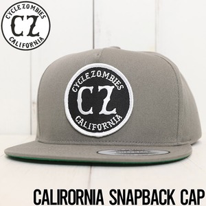 【送料無料】 Cycle Zombies サイクルゾンビーズ CALIRORNIA SNAPBACK CAP スナップバックキャップ CZ-PTHT-001 GRY [FB]