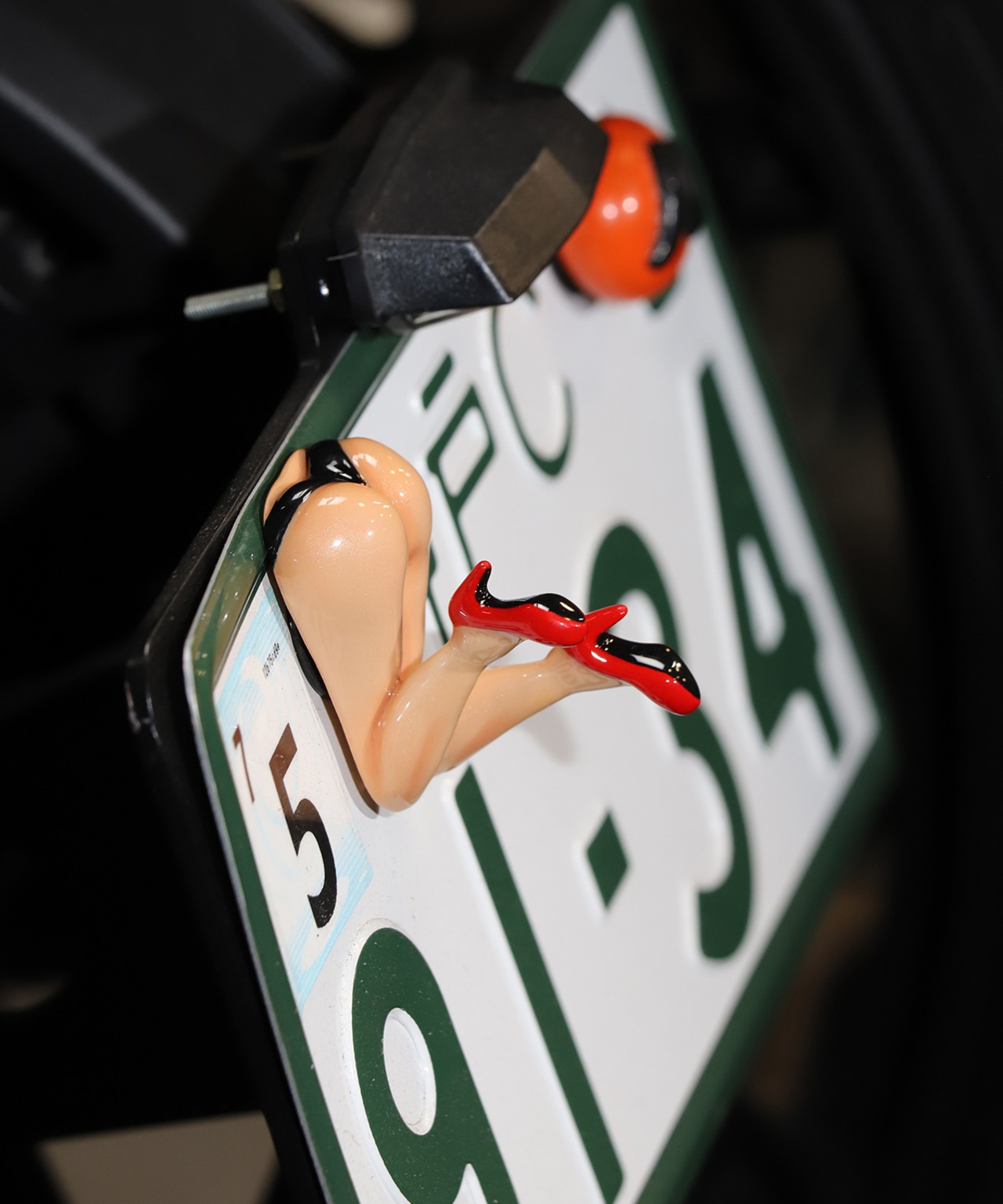 LOVELYPINS NumberBolt /Sexy Lady - レッド