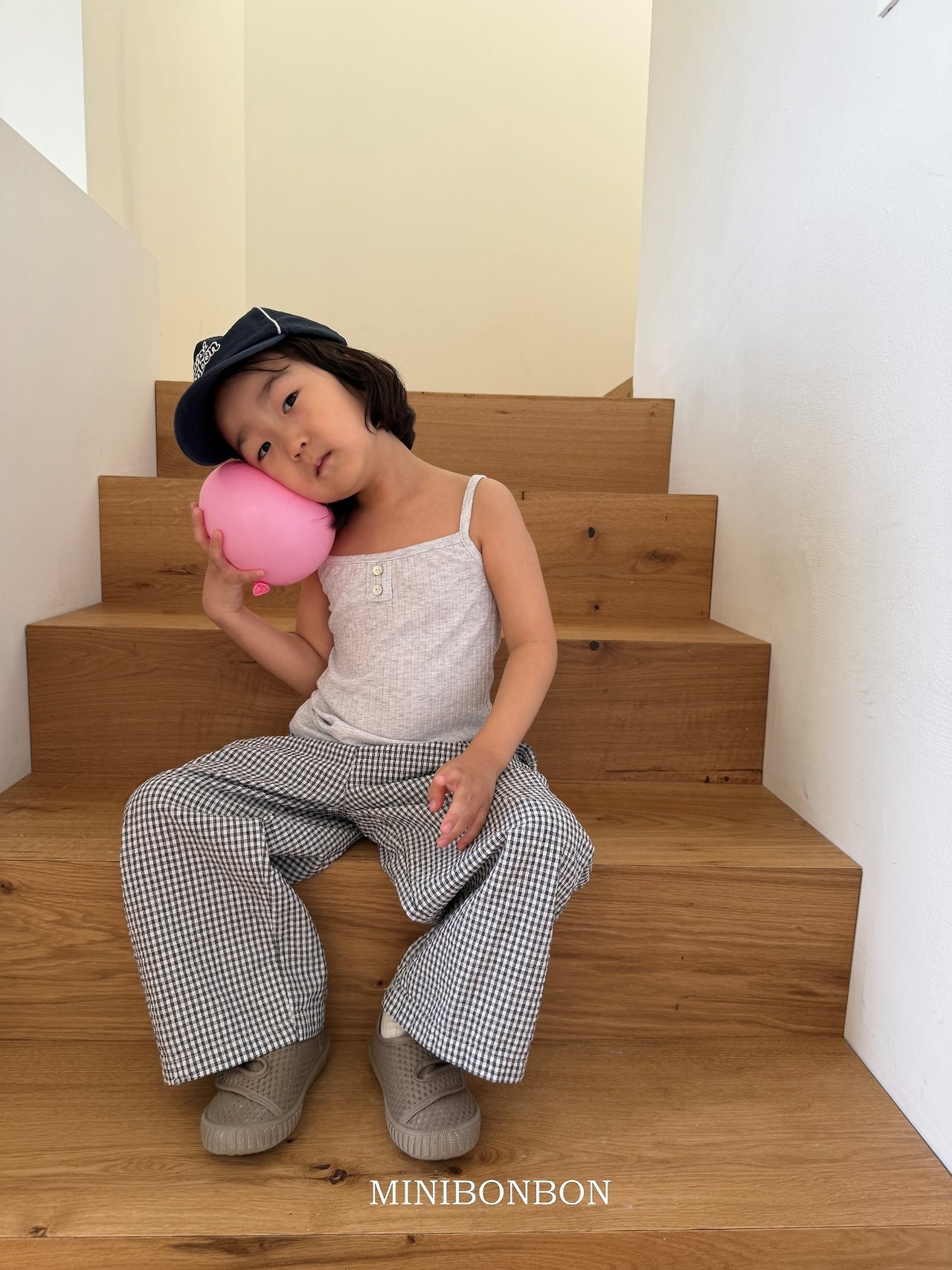 [MINIBONBON] Play house pants (JS/JM/JL) / [미니봉봉] 소꿉놀이팬츠 (JS/JM/JL)