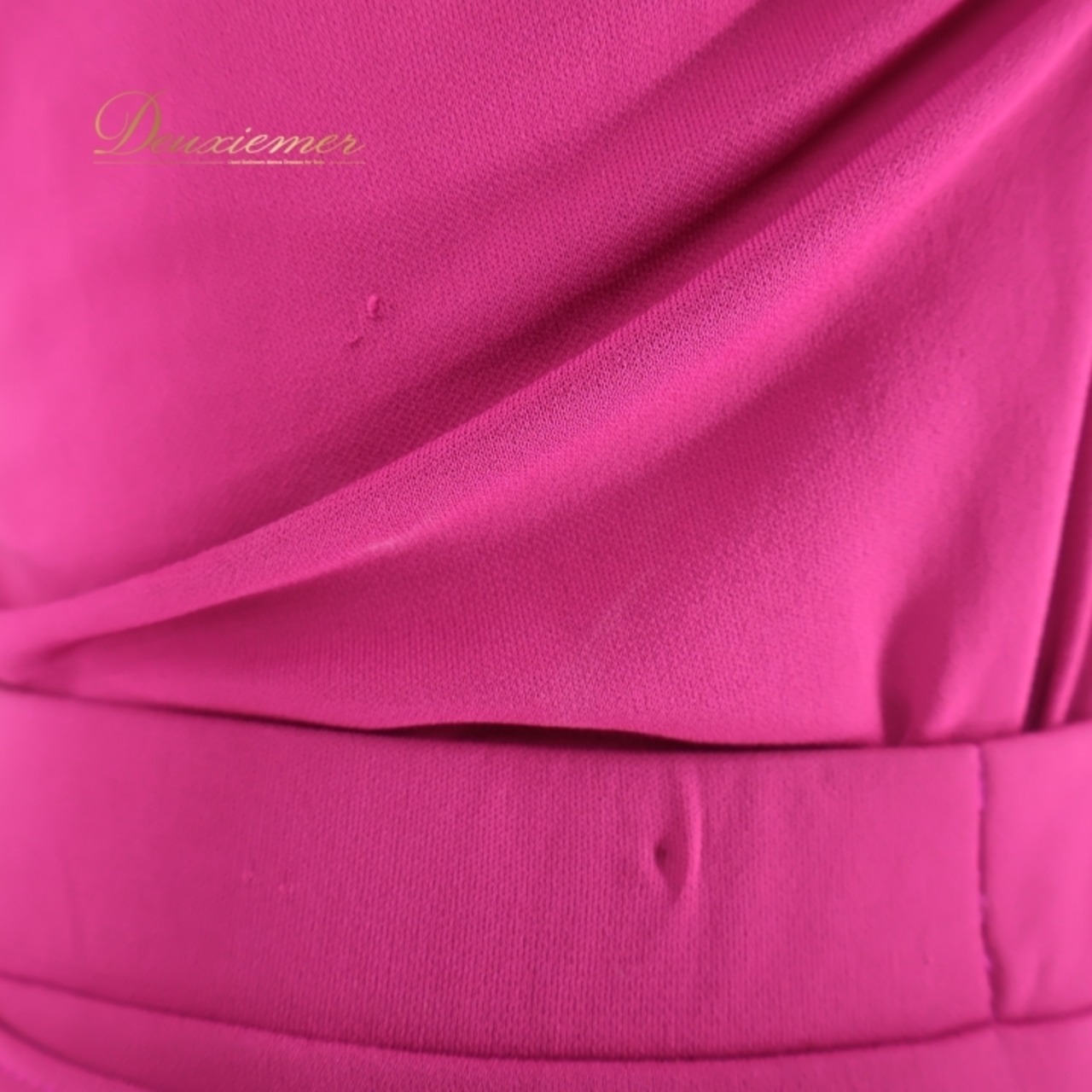 社交ダンス 衣装 ツーピース チャコットロイヤルダンス Chacott ROYAL DANCE ピンクパープル系 長袖 伸縮 パーティー 華やか 日本製 絞り ドレープ 無地 鮮やか 上品 ストレッチ レッスン 練習 シンプル 高級感 綺麗