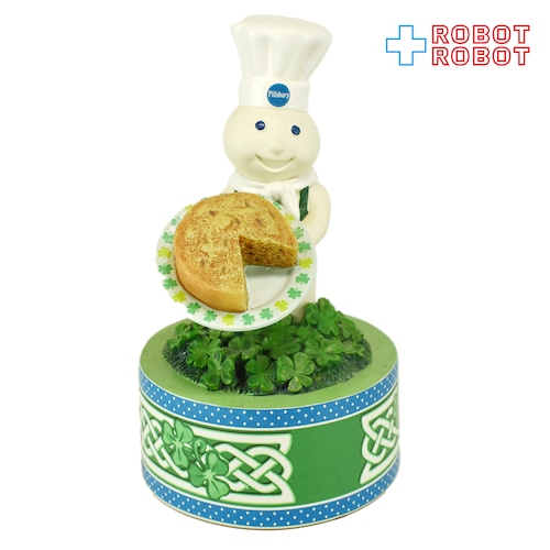 ピルズベリー ポッピンフレッシュ ドゥボーイ アイリッシュ・アイズ オルゴール フィギュアリン 2013 企業物