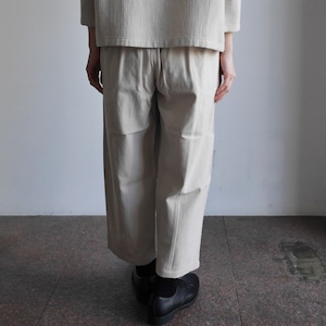 cropped pants クロップドパンツ　evam eva