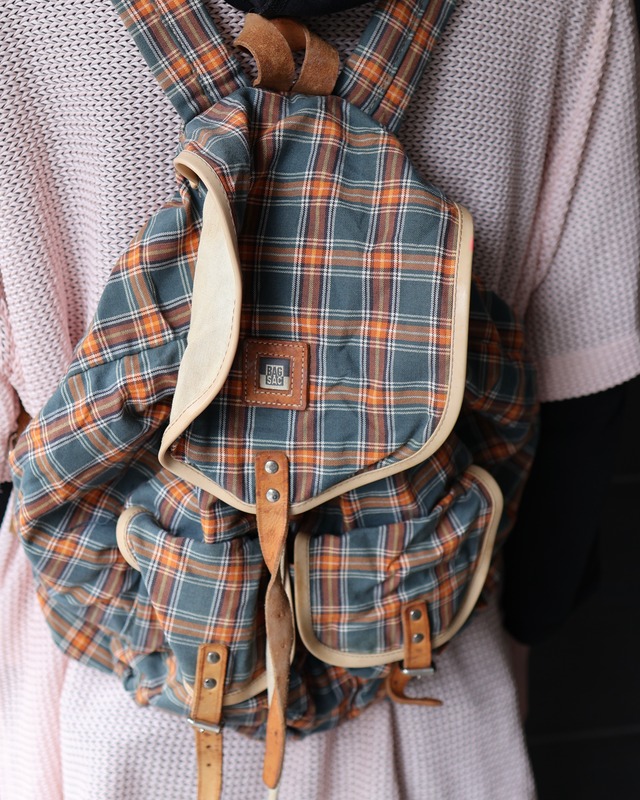 Check design backpack