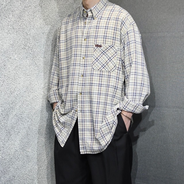 marlboro classics check flannel shirt