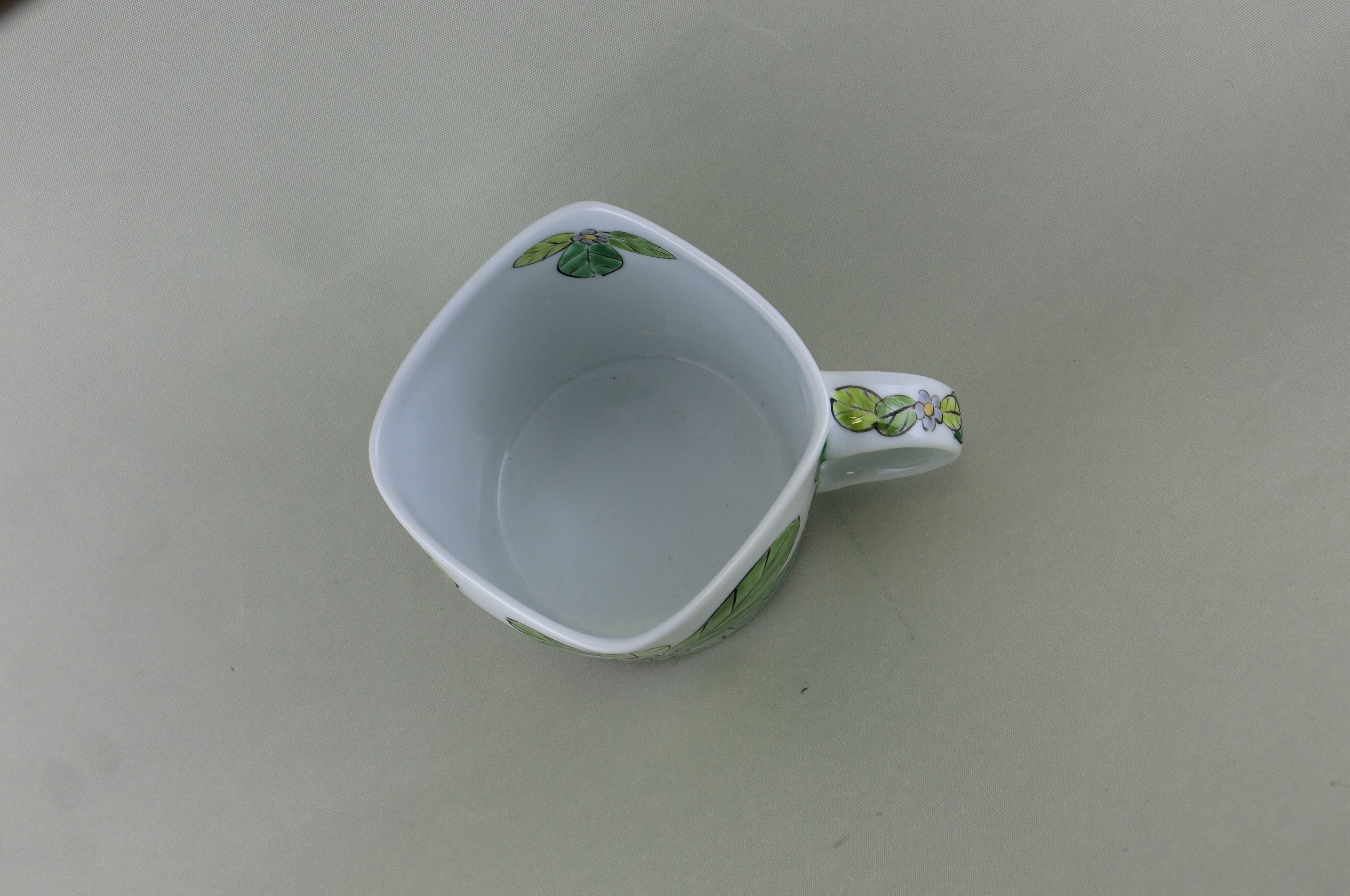 ミント　マグカップ（角）