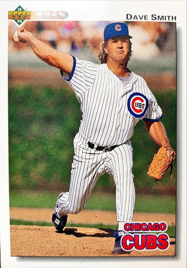 MLBカード 92UPPERDECK Dave Smith #549 CUBS