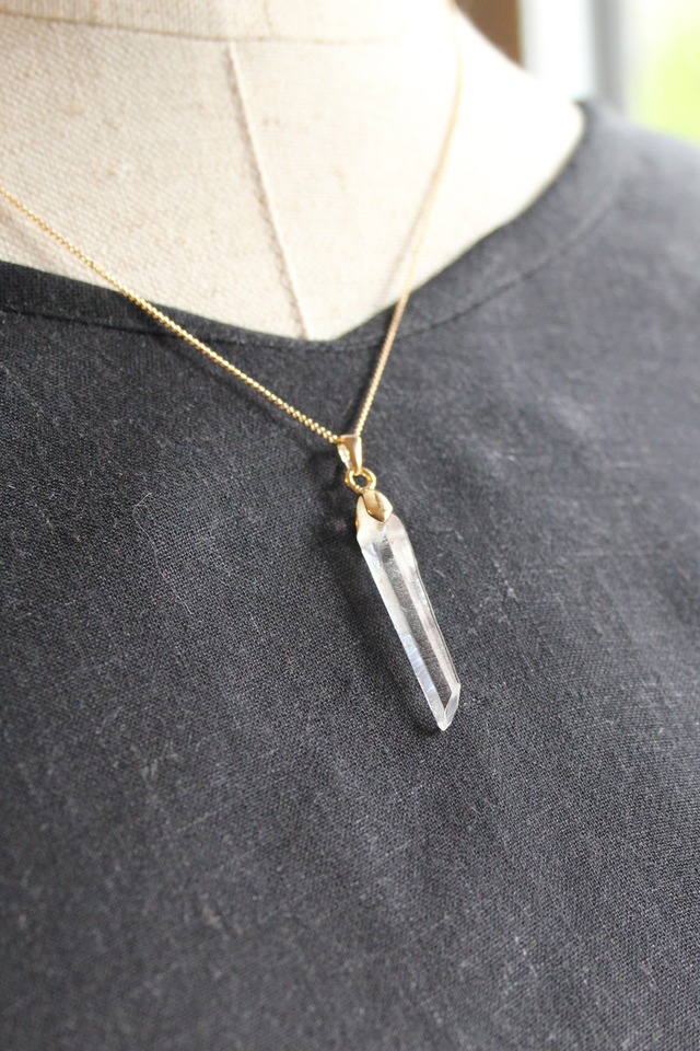 【121】宮崎クリスタル nishimera ネックレス