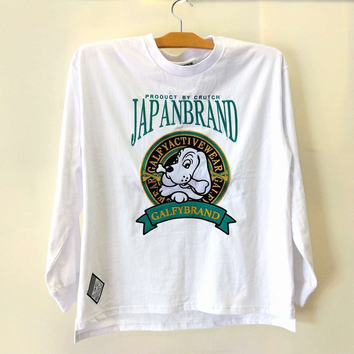 ガルフィー GALFY 長袖Tシャツ 白 中型犬サイズ It is a T-shirt with 