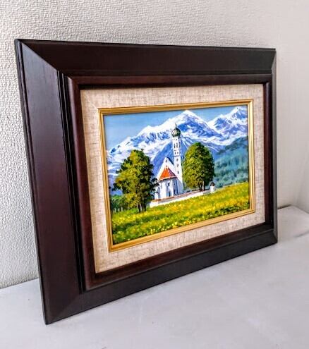 水彩画「海岸通り教会」 水彩画「海岸通り教会」