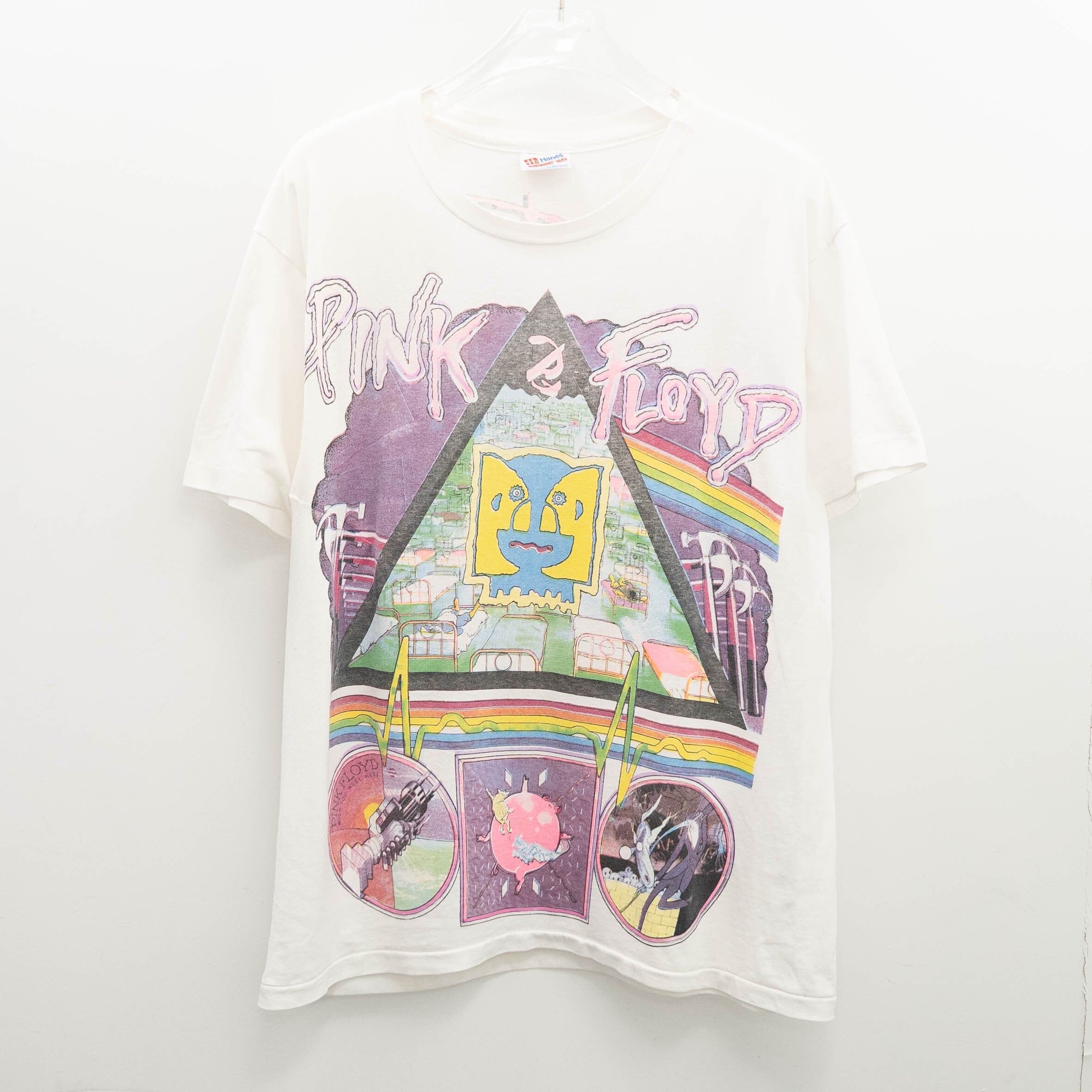 Pink Floyd ” Division Bell Boot " Hanes L 【A8-639】